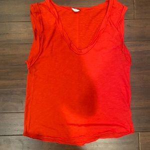 Red We the Free tank top